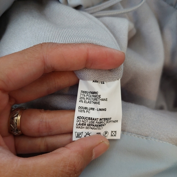 Degre 7 Stretch Light Grey Women’s Ski Pants Size 40 (US L) - Picture 8 of 11